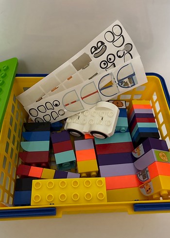 Bi-Blocks Sepetli Araçlı Yaratıcı Bloklar 59 Parça - Görsel 3