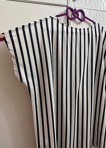 Çiçekli Bohem Kısa Kollu Büyük Beden Bluz - Görsel 8