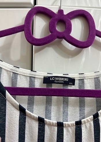 Çiçekli Bohem Kısa Kollu Büyük Beden Bluz - Görsel 3