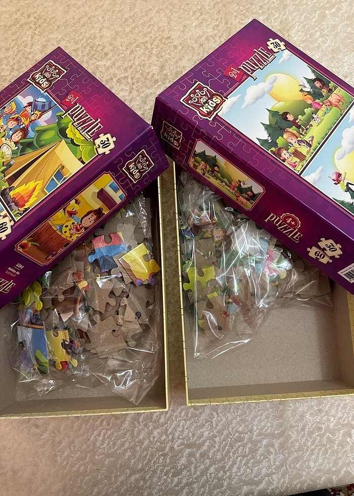 2 adet 2?li puzzle - Görsel 2