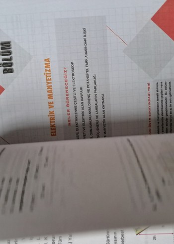 TYT Fizik Soru Bankası 1. Oturum Bilgi Sarmalı 2022 basım - Görsel 8