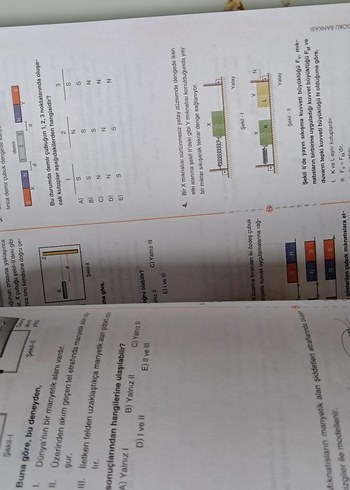 TYT Fizik Soru Bankası 1. Oturum Bilgi Sarmalı 2022 basım - Görsel 7