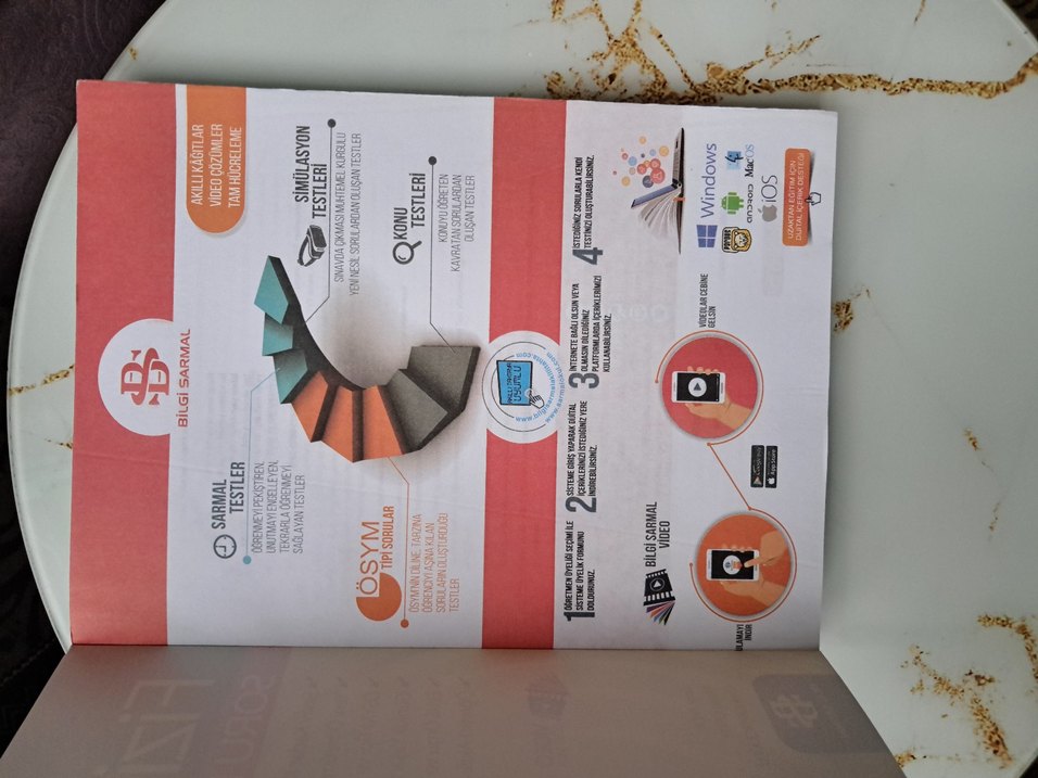 TYT Fizik Soru Bankası 1. Oturum Bilgi Sarmalı 2022 basım - Görsel 2