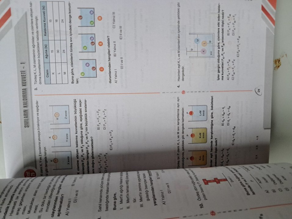 TYT Fizik Soru Bankası 1. Oturum Bilgi Sarmalı 2022 basım - Görsel 4