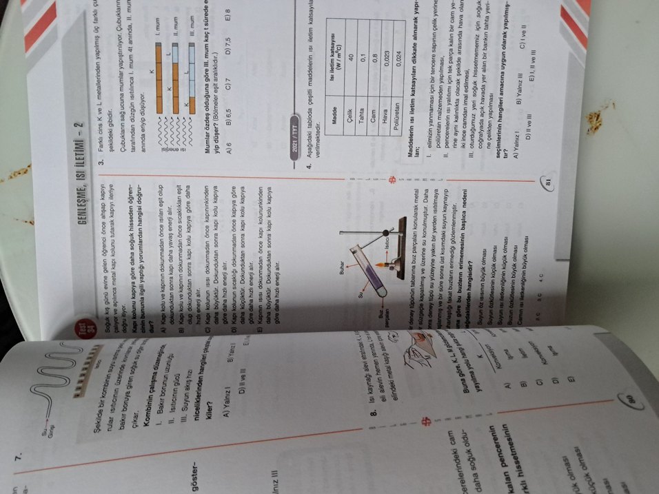 TYT Fizik Soru Bankası 1. Oturum Bilgi Sarmalı 2022 basım - Görsel 3
