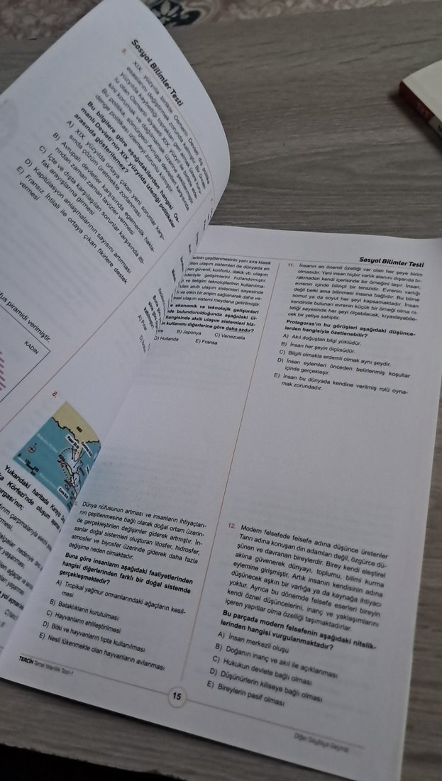 TYT-B Temel Yeterlilik Testi Soru Kitapçığı - Görsel 4