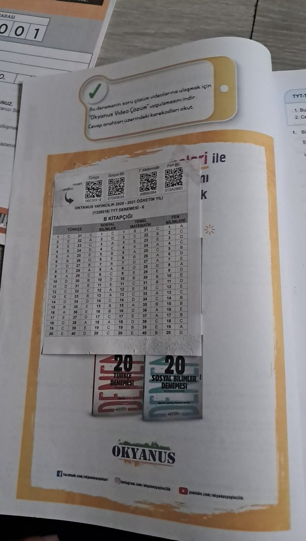 Yükseköğretim TYT Deneme Sınavı Kitapçığı B - Görsel 2