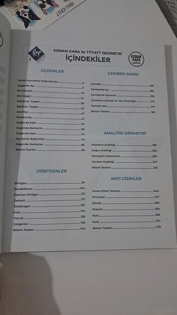 Ders , sınav  TYT AYT GEOMETRİ - Görsel 6