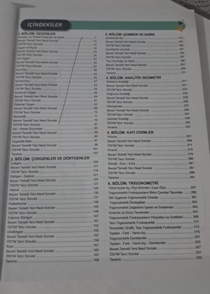 Tyt  Ayt geometri soru bankası - Görsel 2