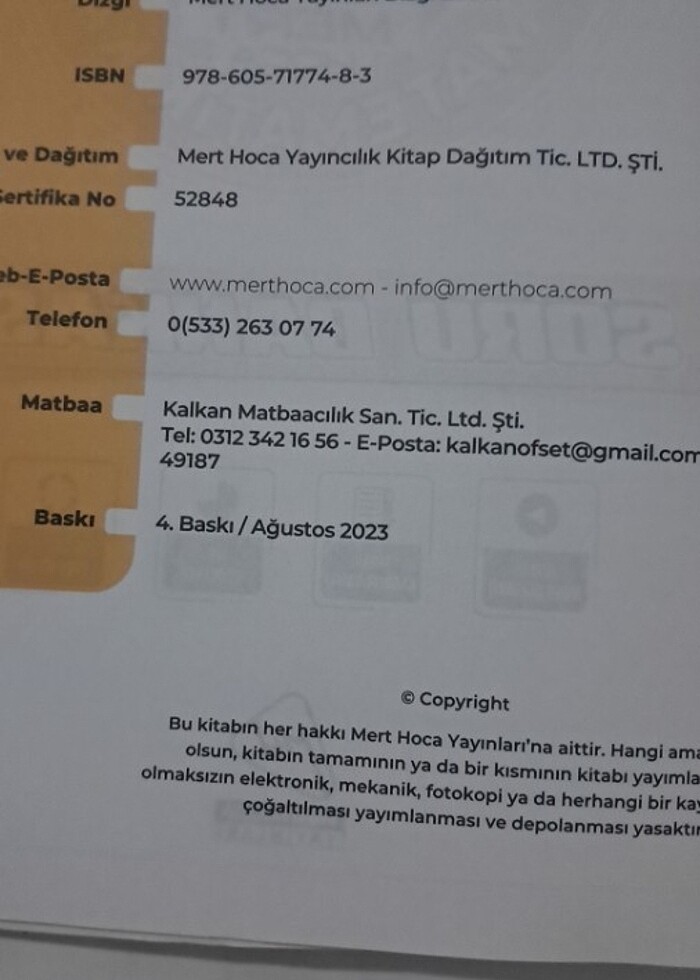 70 günde matematik TYT Mert Hoca  - Görsel 2