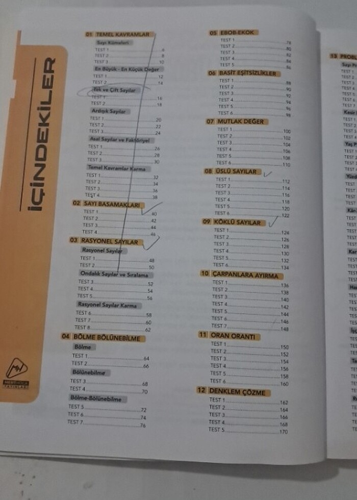 70 günde matematik TYT Mert Hoca  - Görsel 3