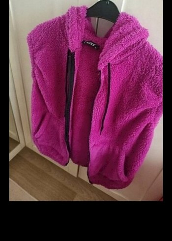 polar kapşonlu yelek - Görsel 2