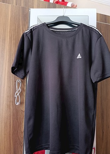 3xl Beden Erkek Siyah Adidas Kısa Kollu Tişört