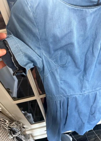 s Beden Jean elbise Diz altı elbise ???? temiz ürün