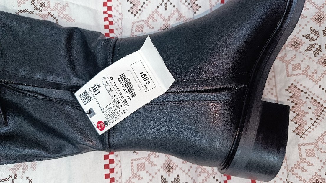 Zara Dizüstü Kadın Çizme - Görsel 5