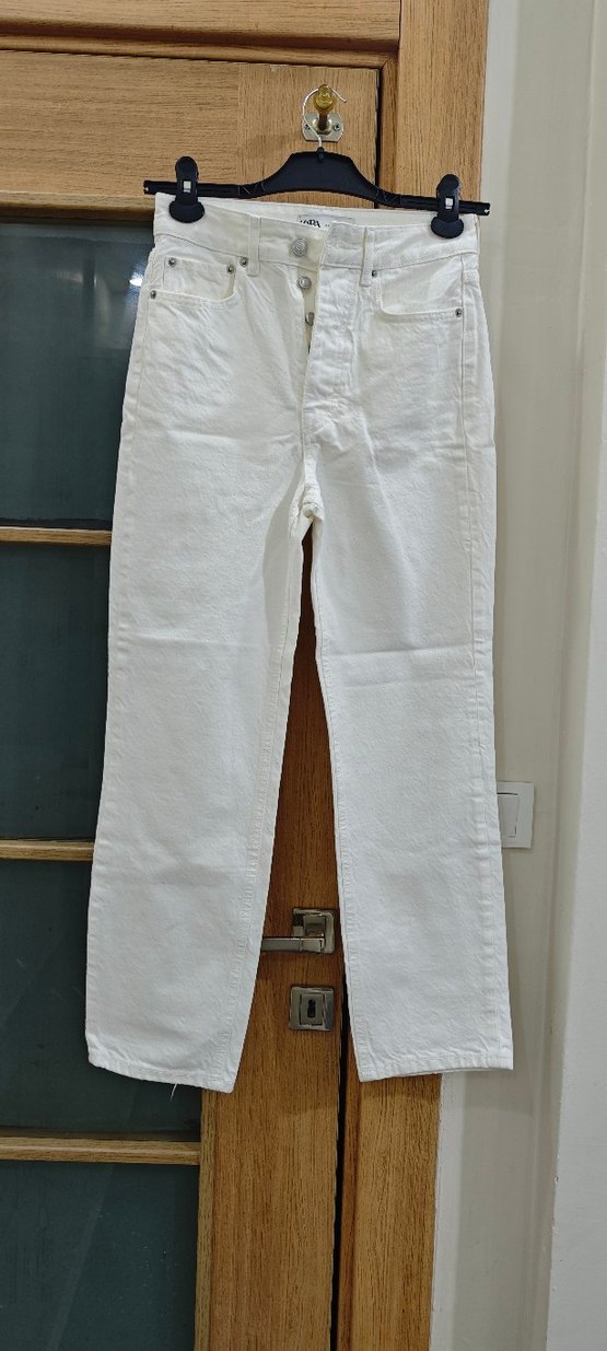 Zara straight fit Jean - Görsel 3