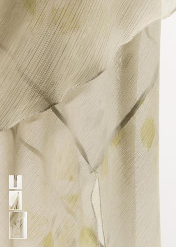 zara pelerin detaylı elbise - Görsel 7