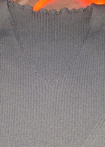 kolları düğmeli  std  Kadın Triko kararmaz taki hediyeli - Görsel 2