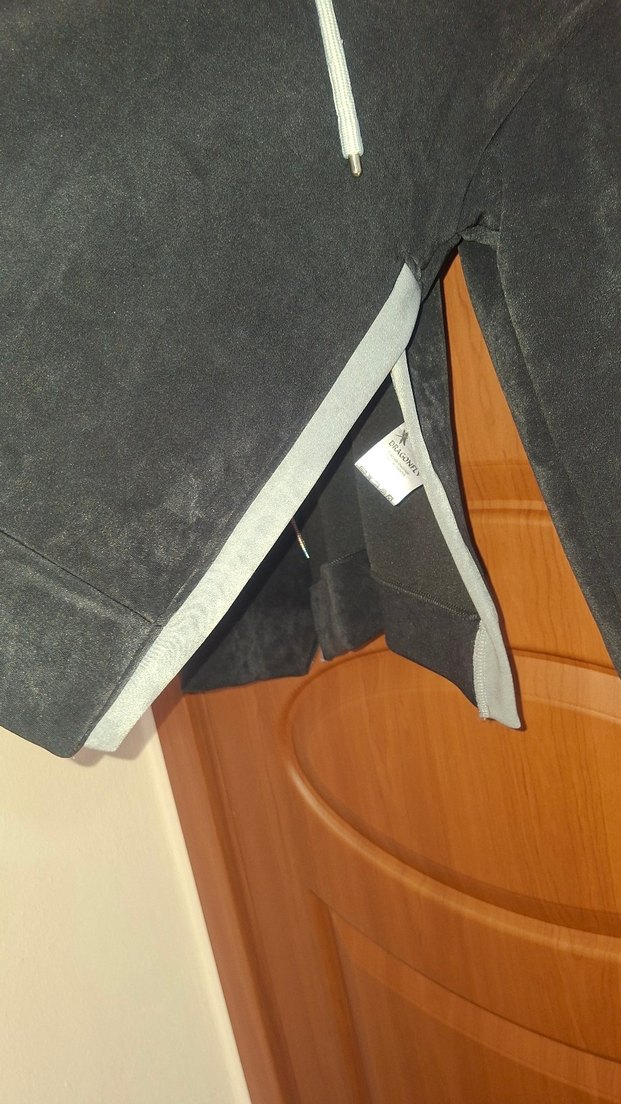 Kapüşonlu Kadın Fermuarlı Midi swet  Ceket kararmaz taki hediye - Görsel 3