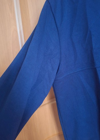 Kadın Mavi Pamuklu Ceket oysho yeni giyilmedi hediye takisi var - Görsel 4