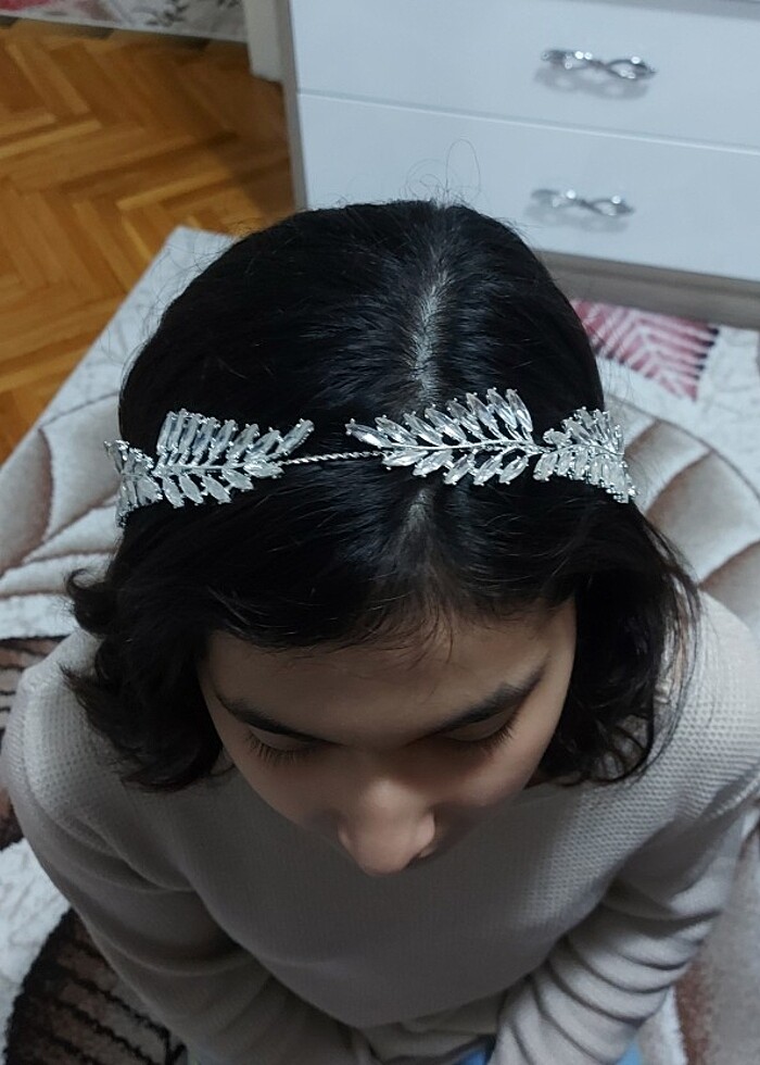 Taç  swarovski tasli - Görsel 3