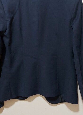 Lacivert klasik ceket - Görsel 5