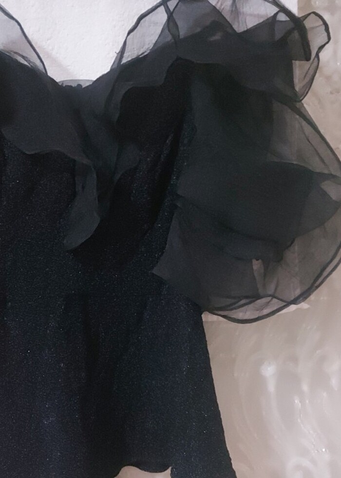 Simli bluz kararmaz taki hediyeli - Görsel 3