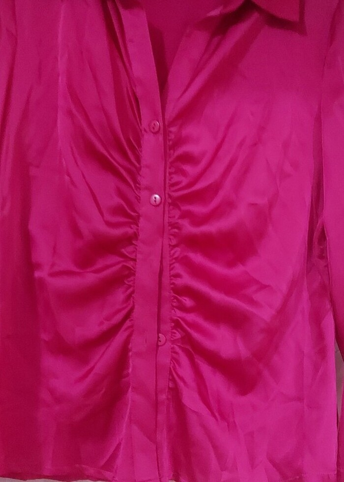 Saten bluz kararmaz taki hediye - Görsel 2