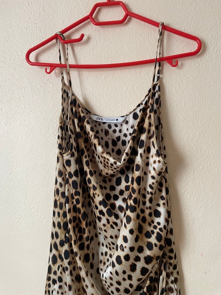 ZARA SATEN BLUZ - Görsel 2