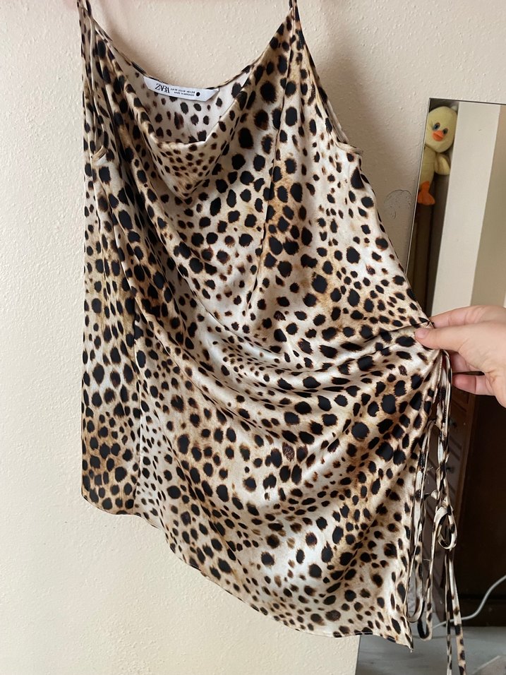 ZARA SATEN BLUZ - Görsel 3