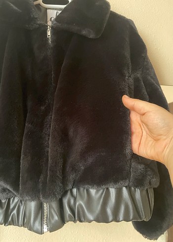 Siyah Kürk KOTON - Görsel 4