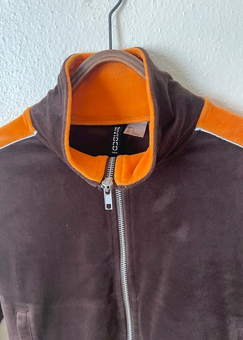 Kadın Kahverengi Süet Spor Ceket - Görsel 4