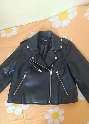 PULL AND BEAR DERİ CEKET