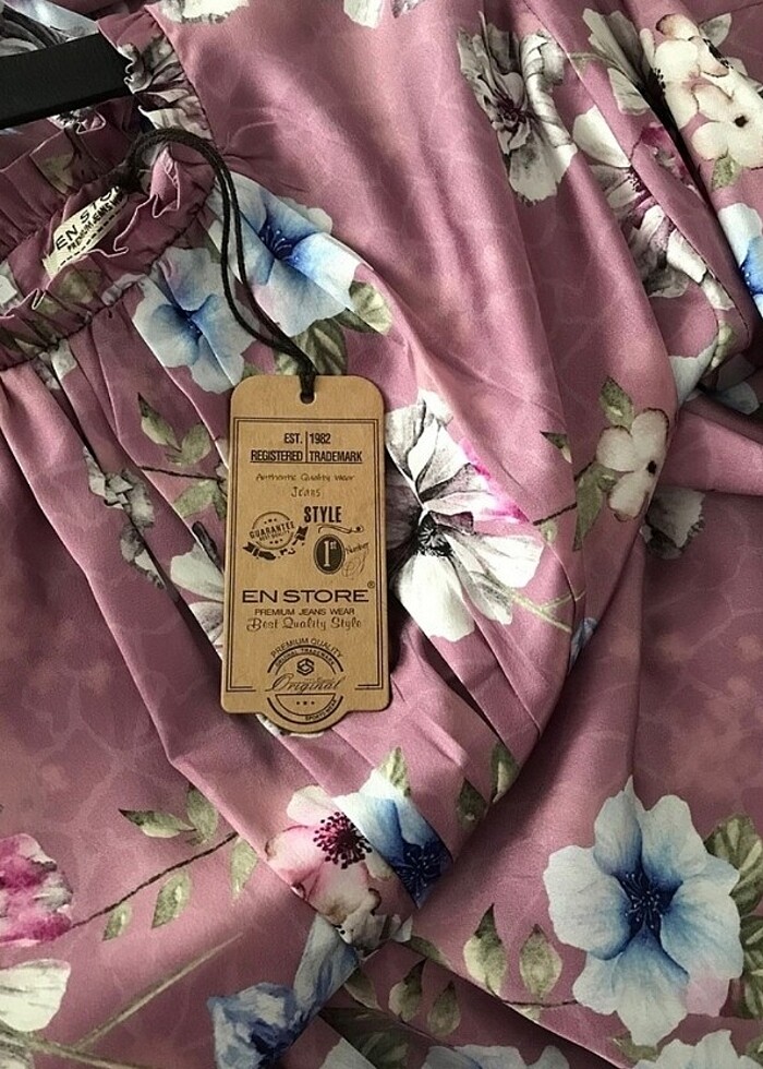 Tesettür saten elbise  - Görsel 3