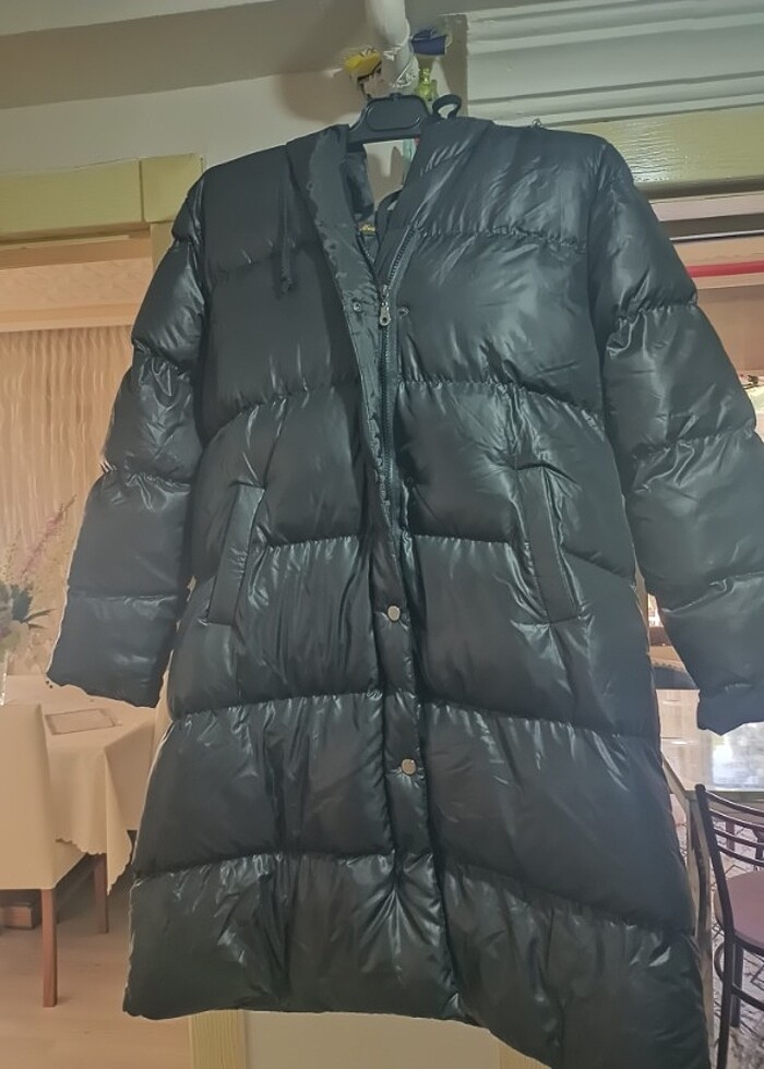 Tesettür şişme mont  - Görsel 2