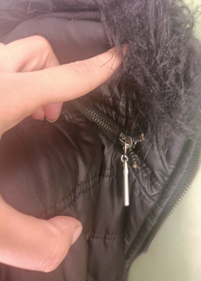 Tesettür şişme mont  - Görsel 2