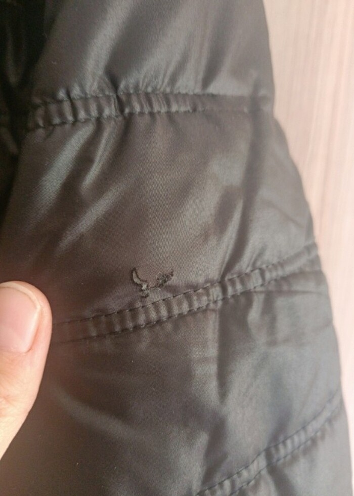 Tesettür şişme mont  - Görsel 3