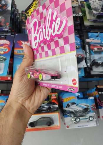 Beden Hot Wheels Barbie Pembe Oyuncak Araba
