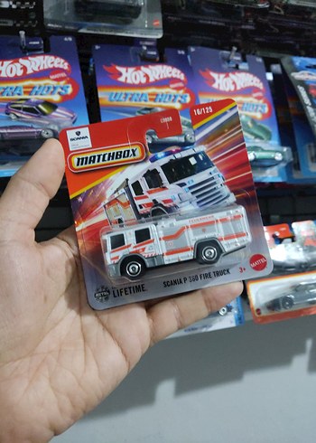 Matchbox Scania P 380 İtfaiye Oyuncak Araba