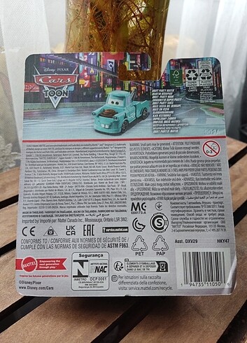 Beden Renk Pixar Cars Tokyo Mater