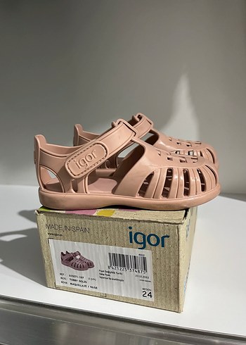 Bej Kız Çocuk igor Sandalet - Görsel 2