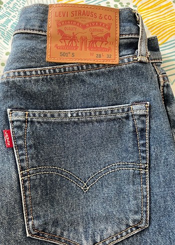 Levis 501 Original Fit Denim Jean