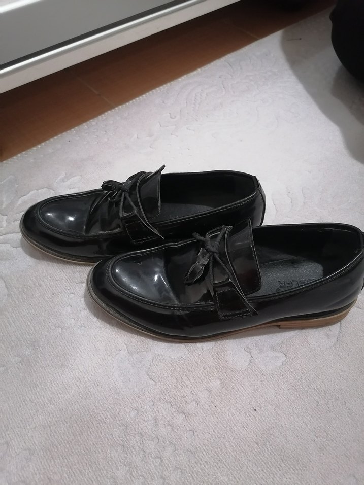 Klasik Siyah Tokalı Erkek Ayakkabı - Görsel 4