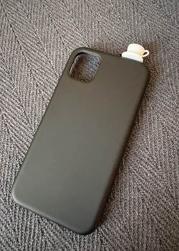 Siyah Kahve Detaylı İphone 11 Kılıfı - Görsel 2