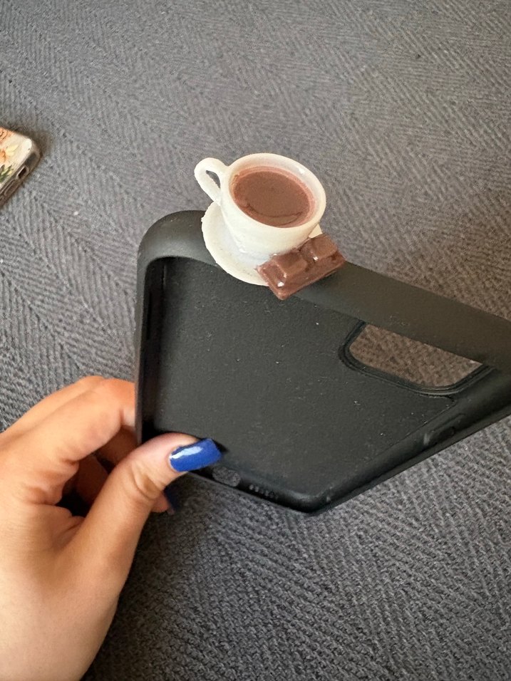 Siyah Kahve Detaylı İphone 11 Kılıfı - Görsel 3