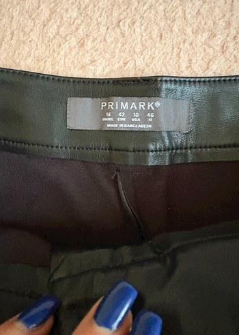 Siyah Deri Mini Kadın Şort - Görsel 2