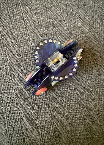 Boncuklu Deniz Temalı Mavi Saç Tokası - Görsel 2