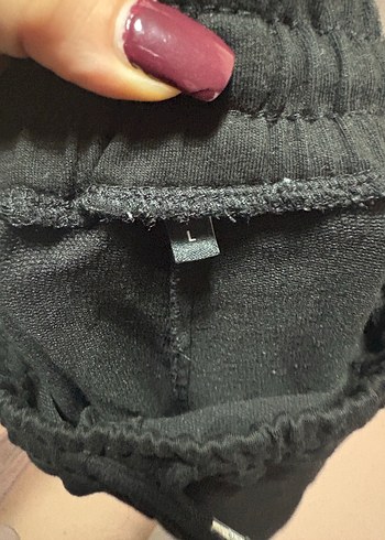 Kadın Siyah Rahat Kesim Eşofman - Görsel 3