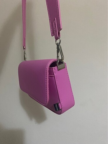 Bershka pembe çanta