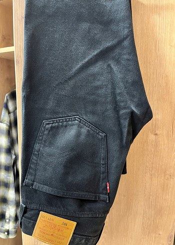 Levis Levi S 501 Siyah Denim Jean
